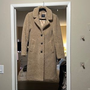 Womens Abercrombie Sherpa Coat